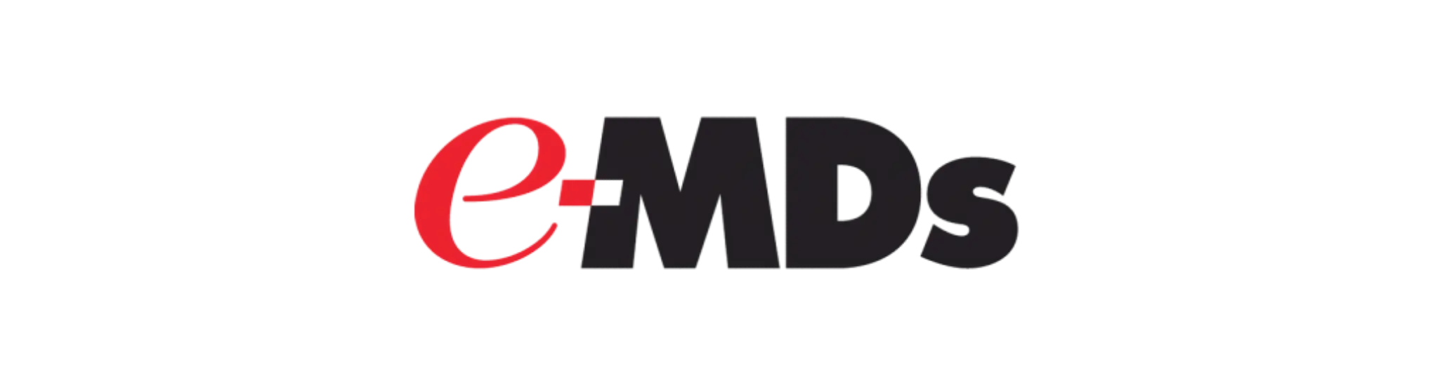 e-MDs logo - healthcare software or service provider