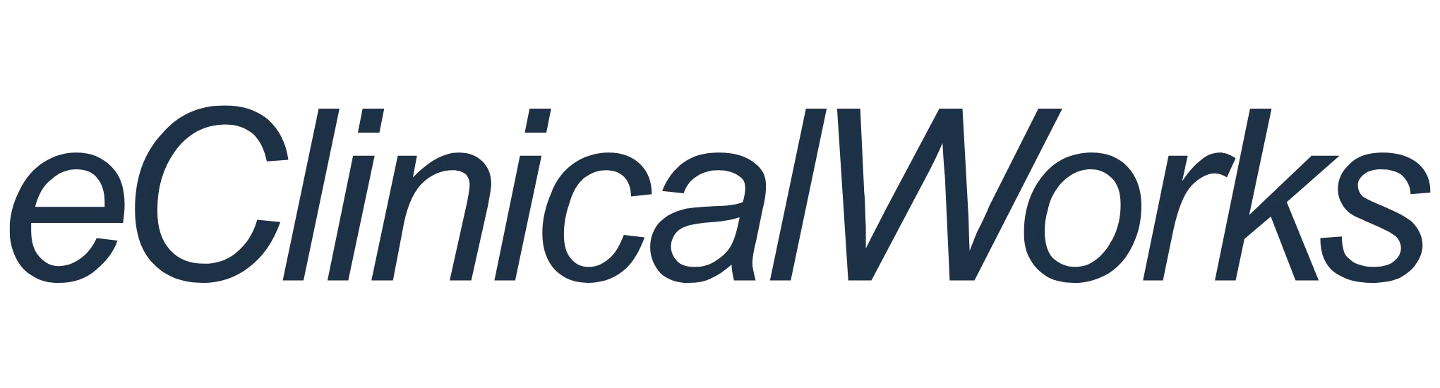 eClinicalWorks logo - healthcare software or service provider