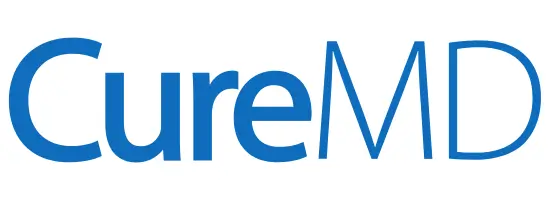 CureMD EHR and medical billing software platform logo.
