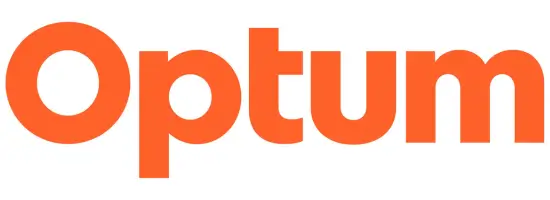 Optum healthcare technology and revenue cycle management logo.