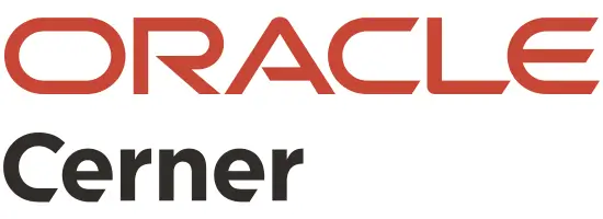 Oracle Cerner EHR logo for healthcare revenue cycle and medical billing integration.