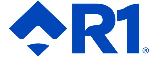 R1 RCM logo for healthcare revenue cycle management services.